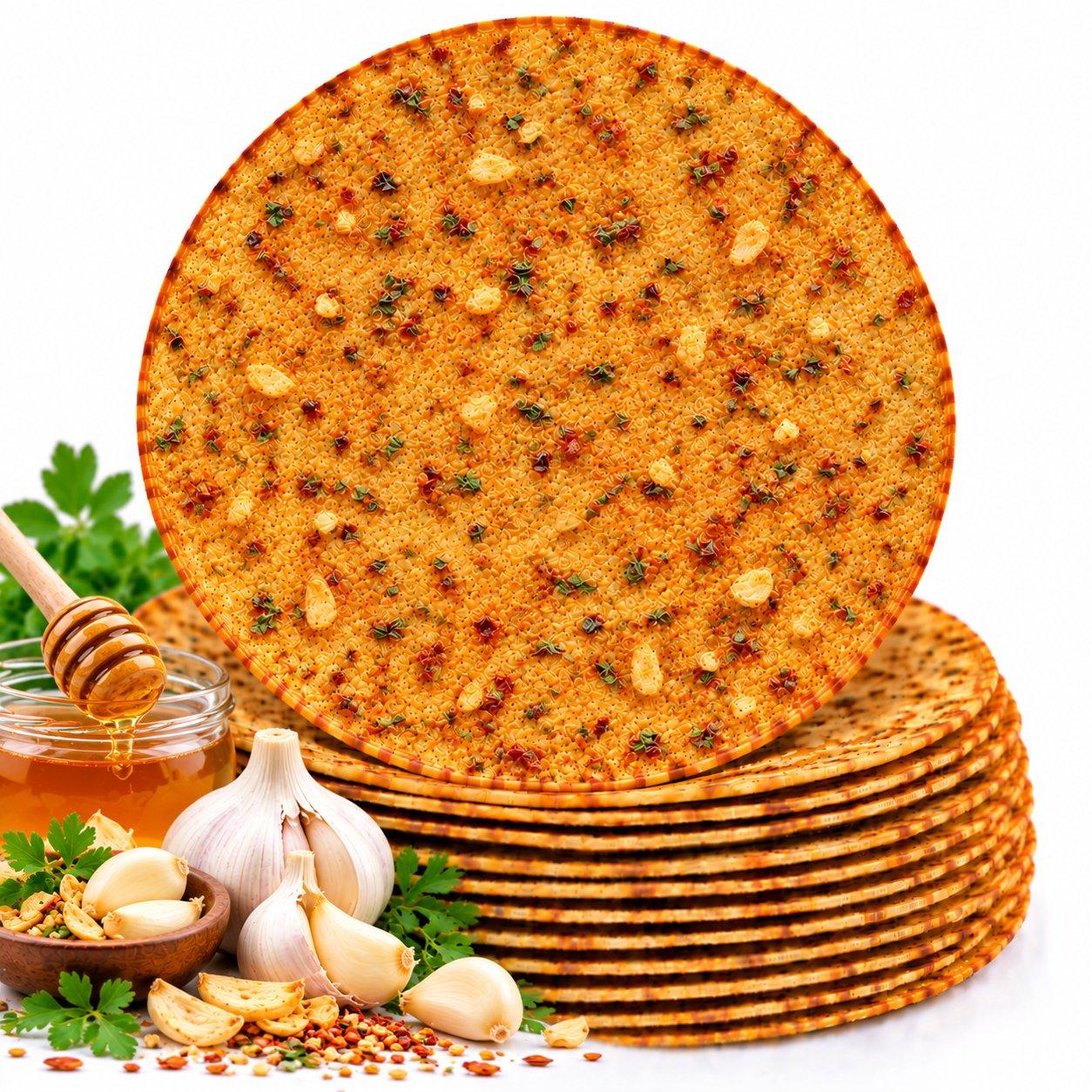Sweet Garlic Khakhra